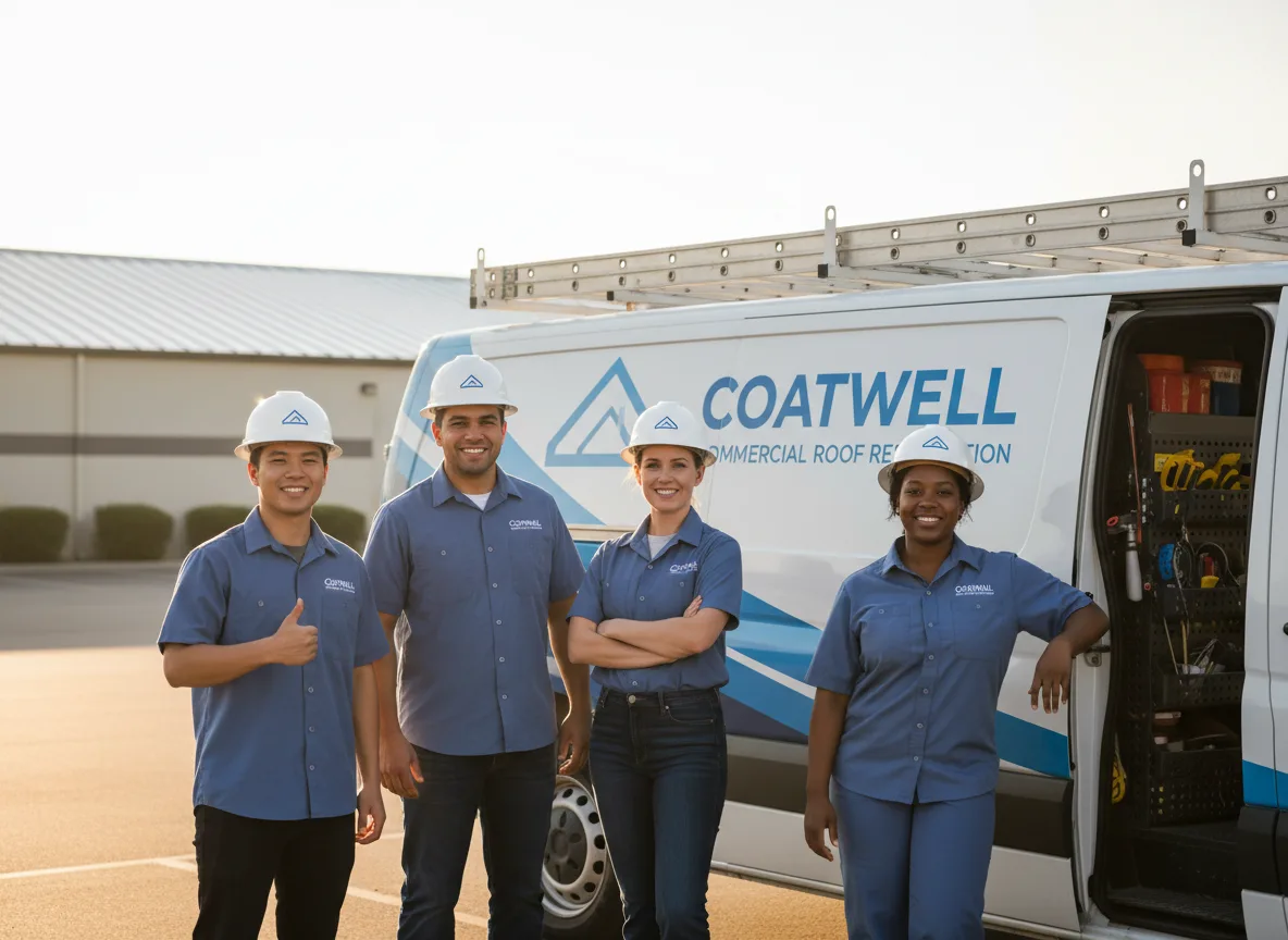 Commercial roof coating company in Eagan, MN